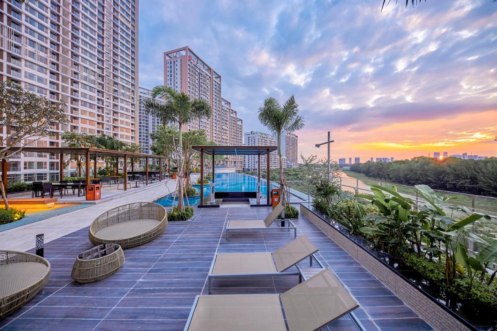 The Peak Midtown Twobedroom With Balcony 호치민 외부 사진