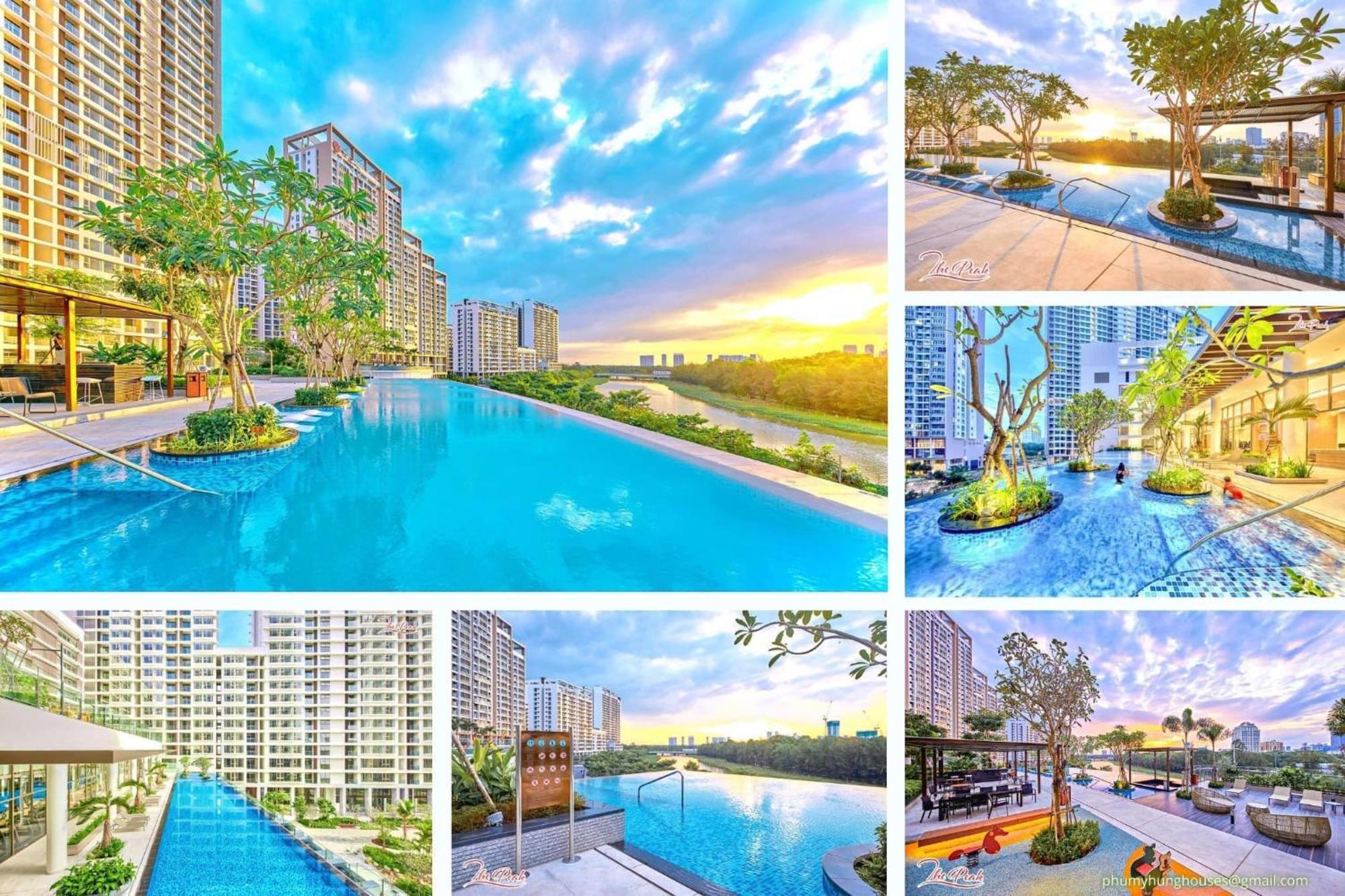 The Peak Midtown Twobedroom With Balcony 호치민 외부 사진