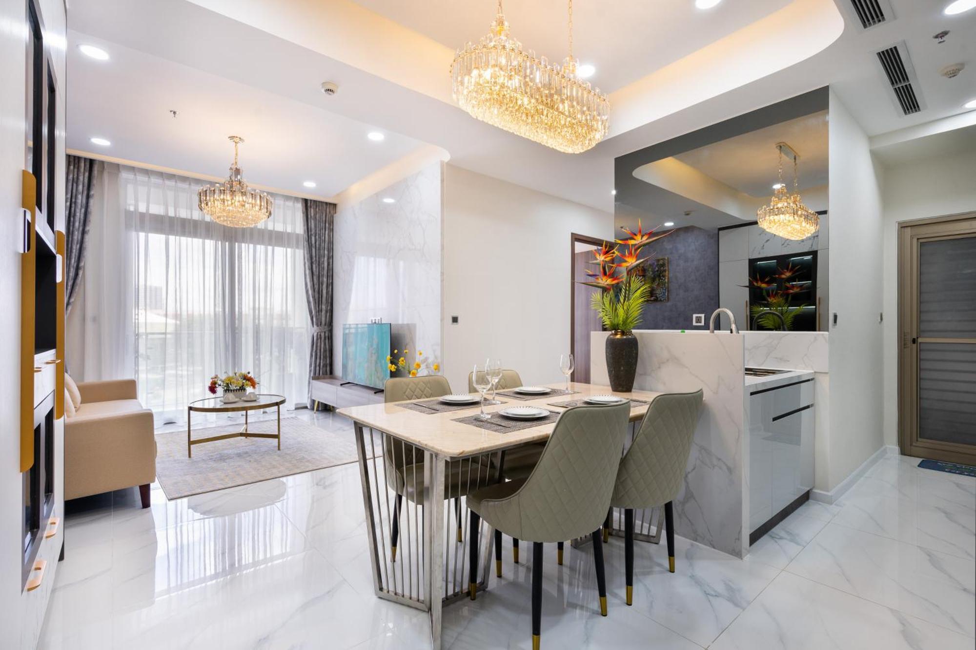 The Peak Midtown Twobedroom With Balcony 호치민 외부 사진
