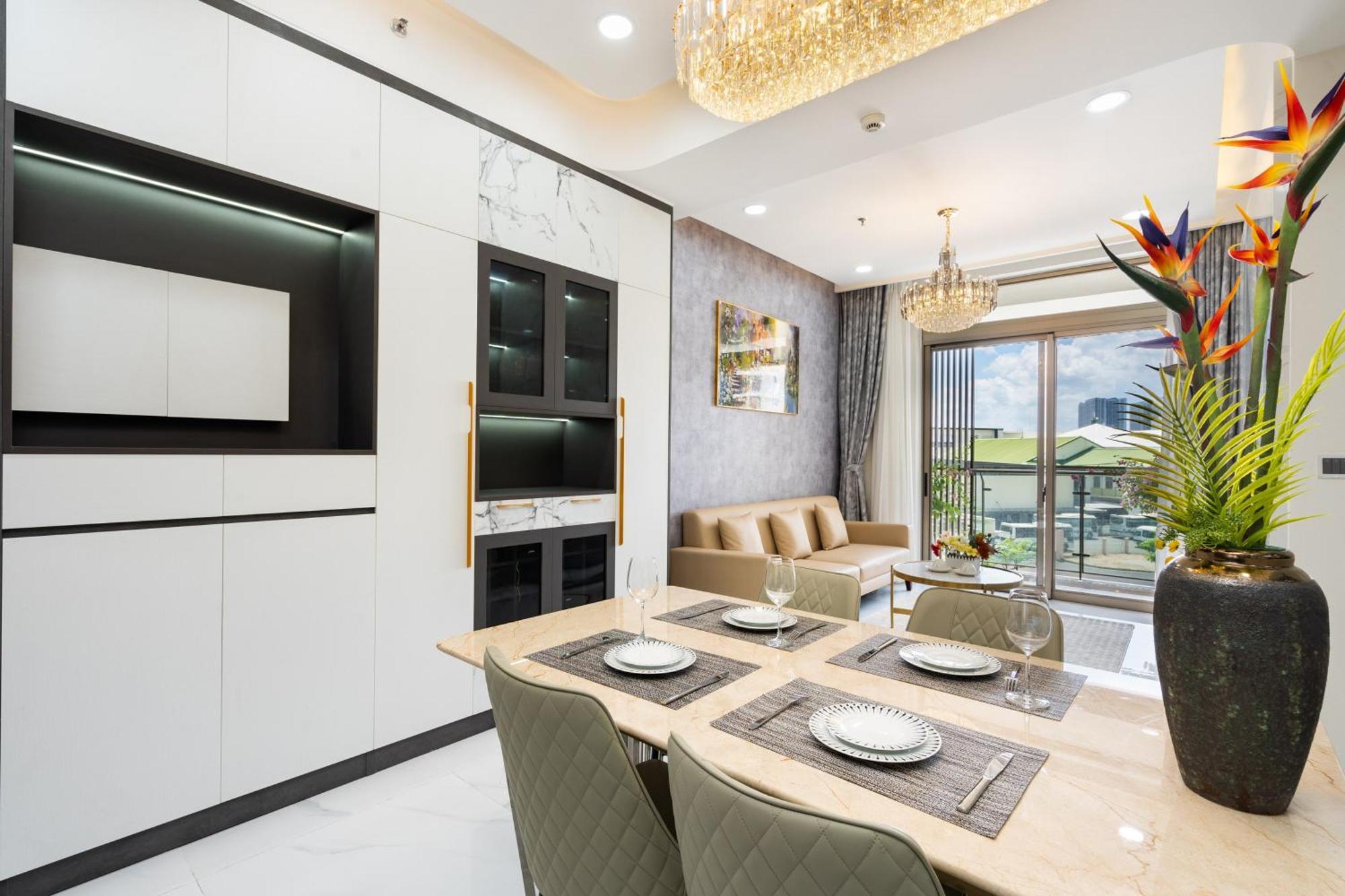 The Peak Midtown Twobedroom With Balcony 호치민 외부 사진